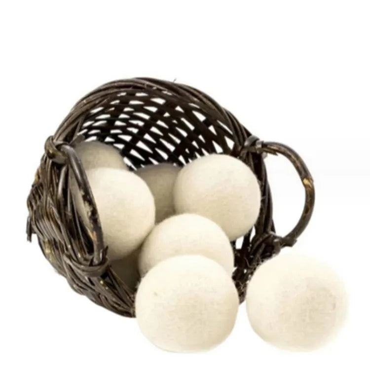 100% Pure Wool Laundry Ball Clothes Wrinkle and Electrostatic Laundry Ball Laundry to Dry Ball