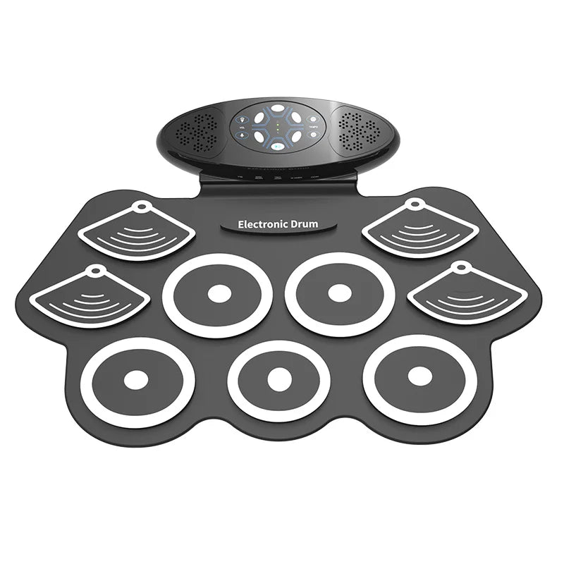 Easy to Carry Table Drum Set Electronic Digital Drum Pad Percussion Kit