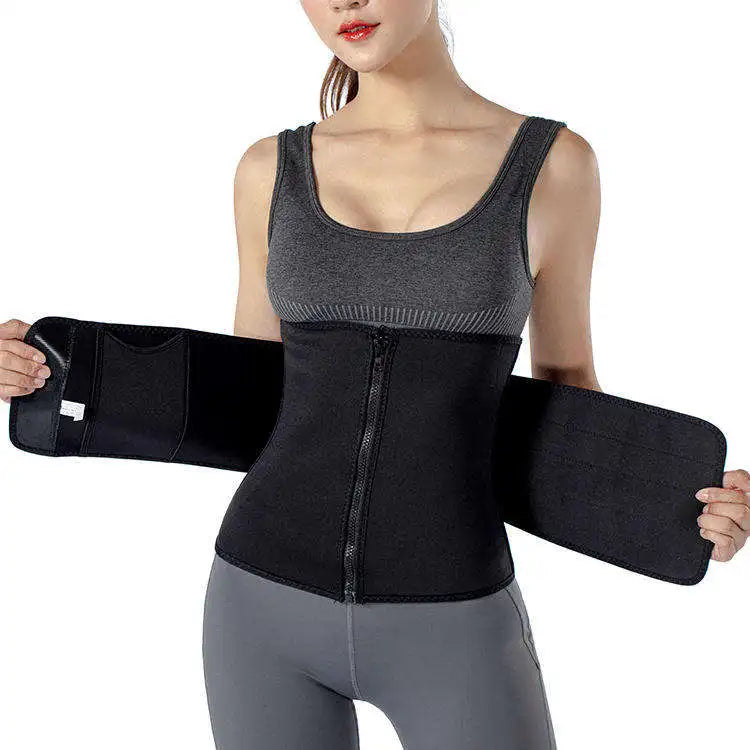 NJ Custom Logo Wholesale Waist Trainer for Women Corset Vest Body Shaper Slimming Corset Waist Trainer