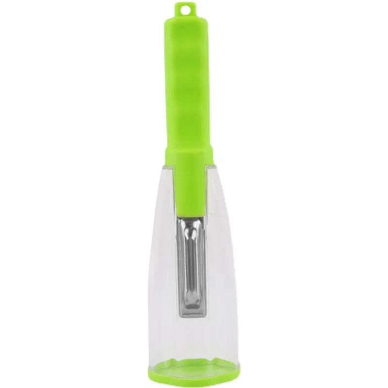 Kitchen Creative Storage Paring Knife Trash Can Container Vegetable Hand Peeler Rubbish Box Storage Skin Carrot Peeler