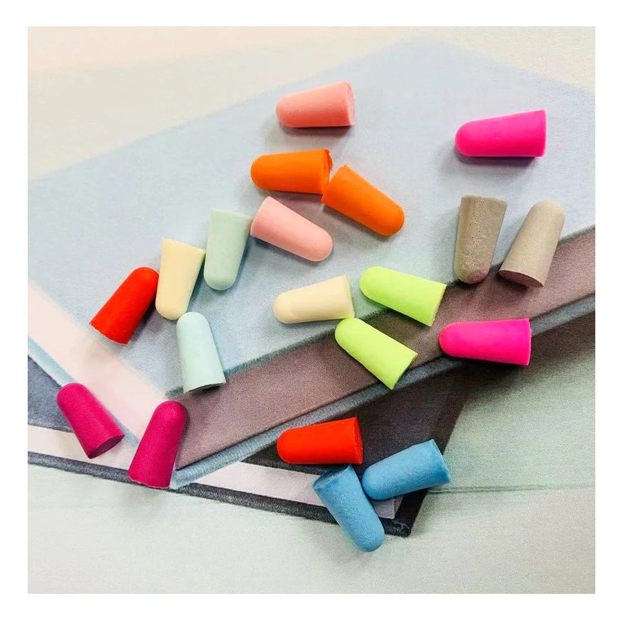 Custom Soft Foam Ear Plugs for Sleeping Noise Cancelling Comfortable Earplugs for Concerts Noise Reduction
