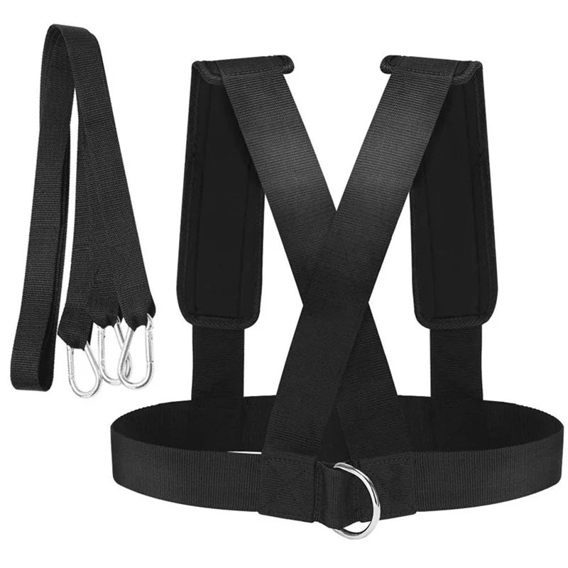 Sled Harness Workout Resistance Assistance Trainer Physical Training Resistance Rope Kit Improving Speed Stamina and Strength