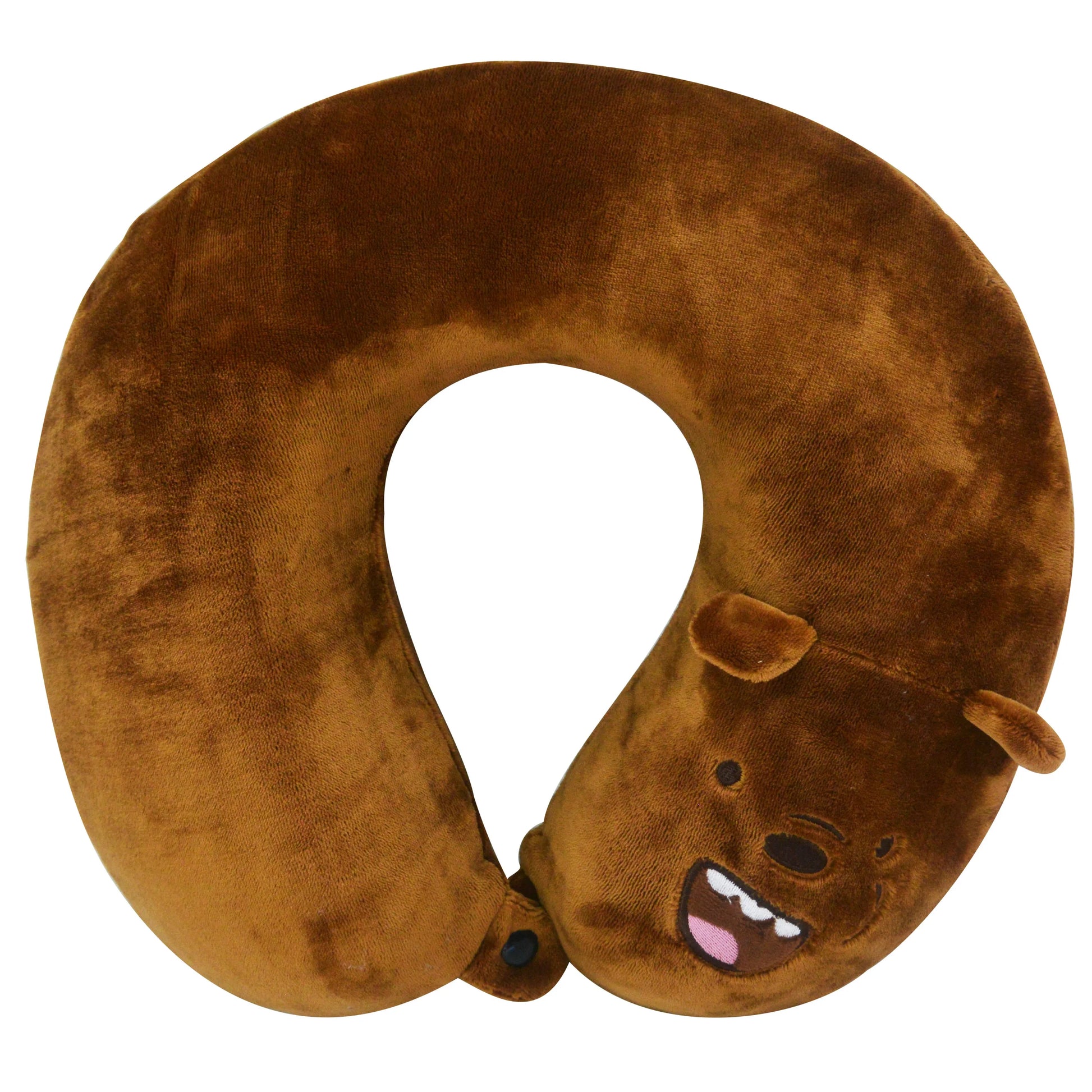 Wholesale Cute Bear Soft Cartoon Animal Series Custom Logo and Size Animal Pillow Neck Pillow for Kids