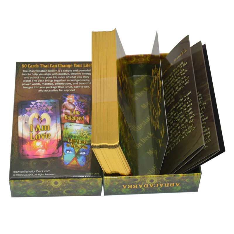 2024 Popular Interesting Custom Printed Oracle Cards with Guidebook