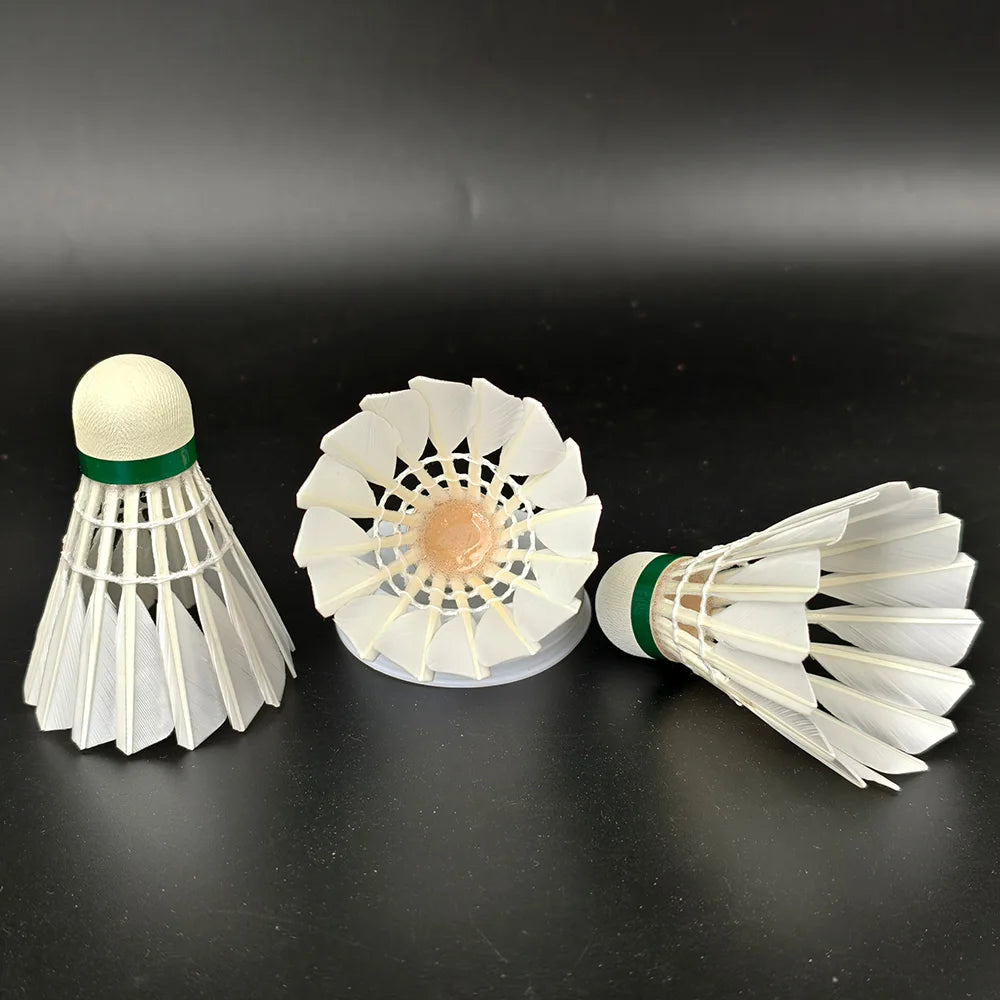 DunRun DR-09 Custom Durable Toughness Feather Badminton Shuttlecock Cock Duck Cigu for Enhanced Play and High Intensity Train