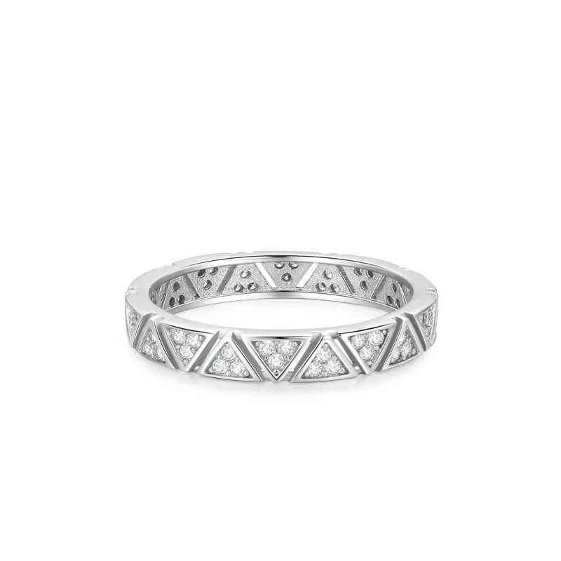 New Arrival Personalized Designer Women's Ring Jewelry 925 Sterling Silver Zircon Classic Fine Jewelry Ring