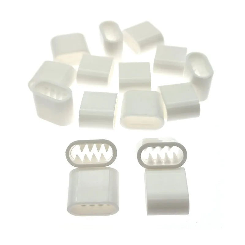 Factory Woven Ribbon Bracelet Wrist Band Plastic One-way Teeth Sliding Self-locking Wristband  Lock Closure