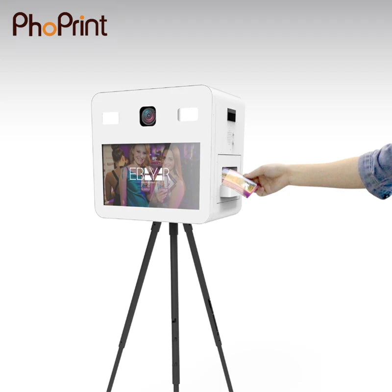 2024 Reyeah Phoprint Inflatable Spin Camera Portable Photo Booth for Wedding