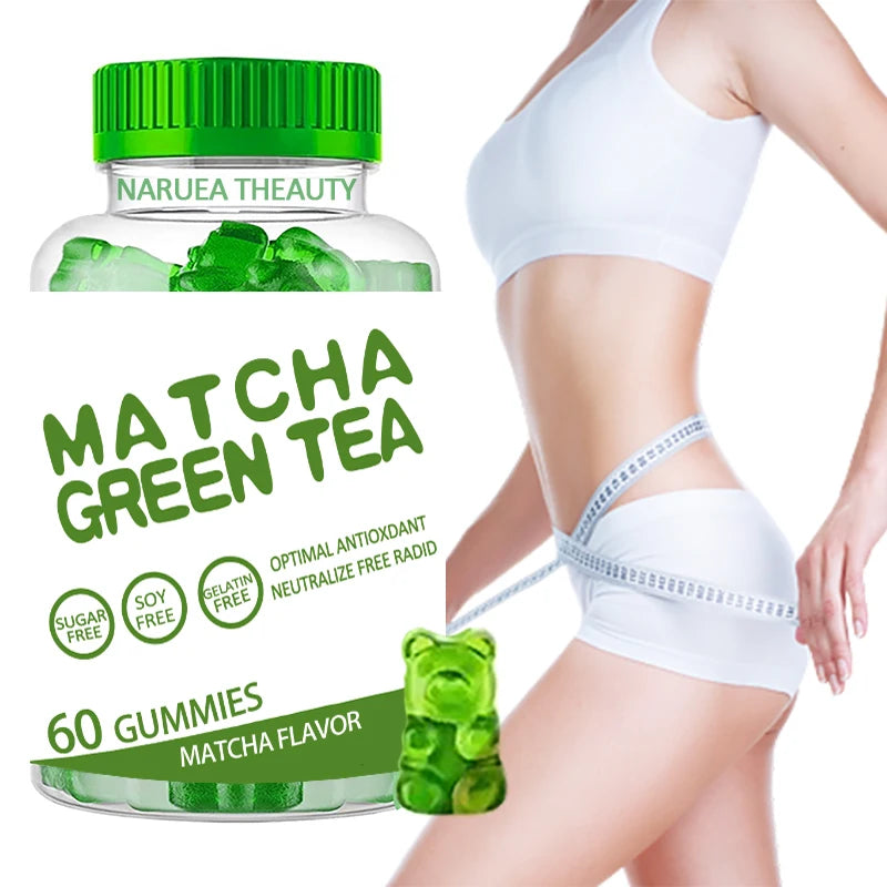 OEM ODM Private Label Essential Vitamins and Minerals Green Tea Matcha Gummies