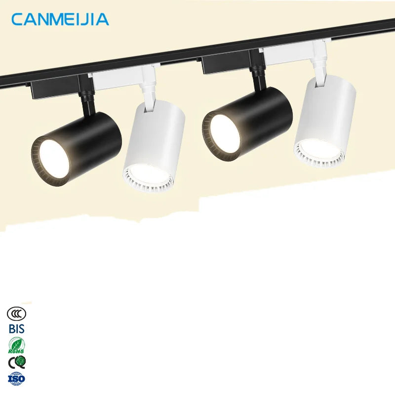 Modern Indoor Adjustable Spot Focus LampCommercial Led Track Spot LightCob Led Track Light/COB Led Track Light/Track Light