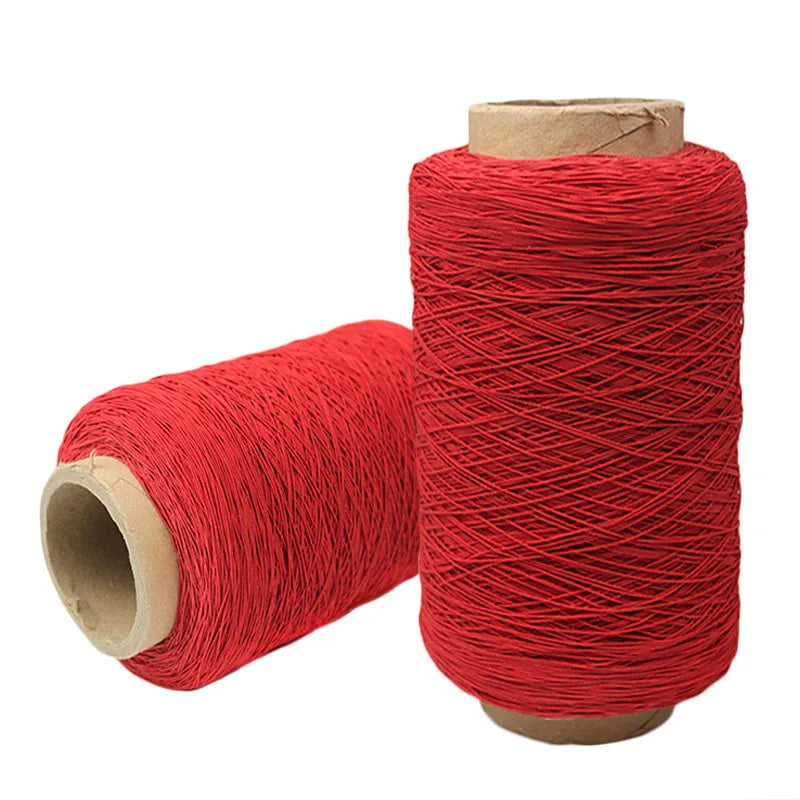 Wholesale Custom Polyester Natural Rubber Latex Covered High Elastic Thread  for Gloves Socks Sewing