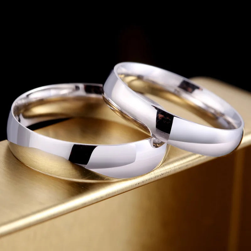 Wholesale Price Sterling Silver Vintage Rings Wedding Rings for Couples Set and Engagement Rings Set for Girls
