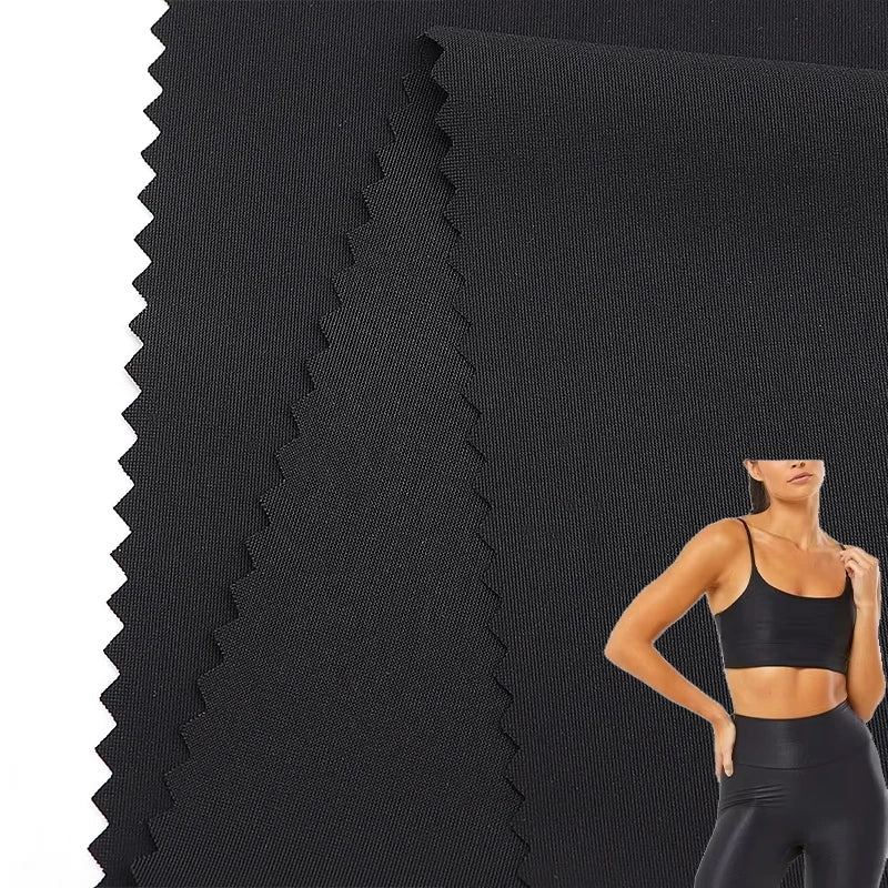 Popular Wholesale Knitted Fabric Swimwear Fabric Free Sample 75d Nylon Spandex 4 Way Stretch Fabric for Sportswear