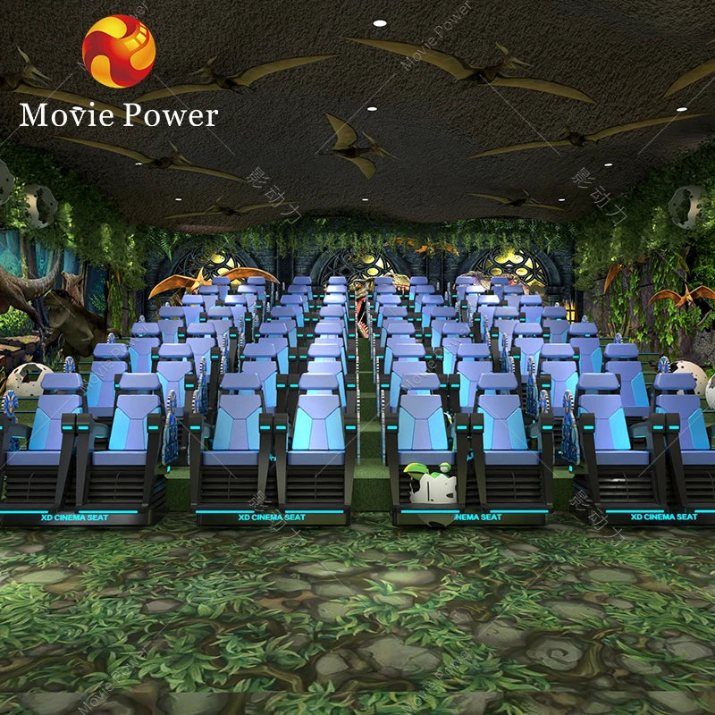 Amusement Dinosaur Park Rides 5D 7D Cinema Vr Roller Coaster Simulator 9D Vr Cinema Equipment