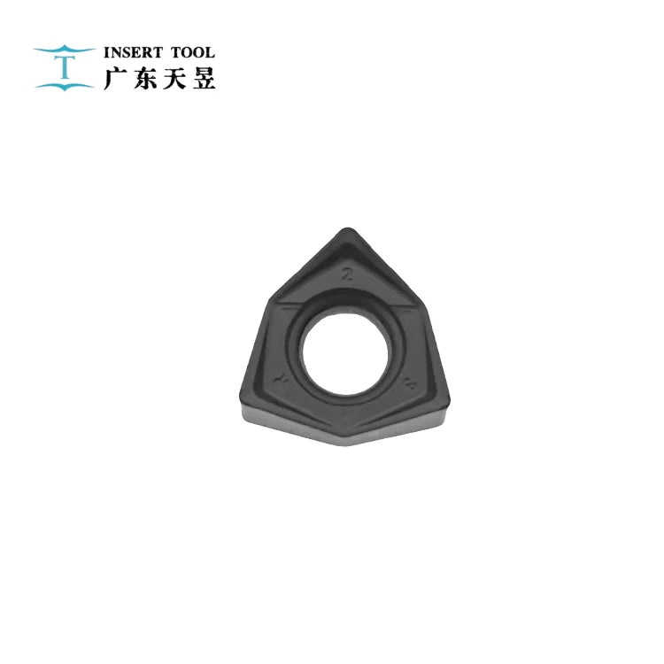 Fast Feed WNMU TIANYU Tungsten Carbide Milling Insert Cutters Heavy-Duty Square/Triangle Oerlikon Balzers Coating OEM CNC