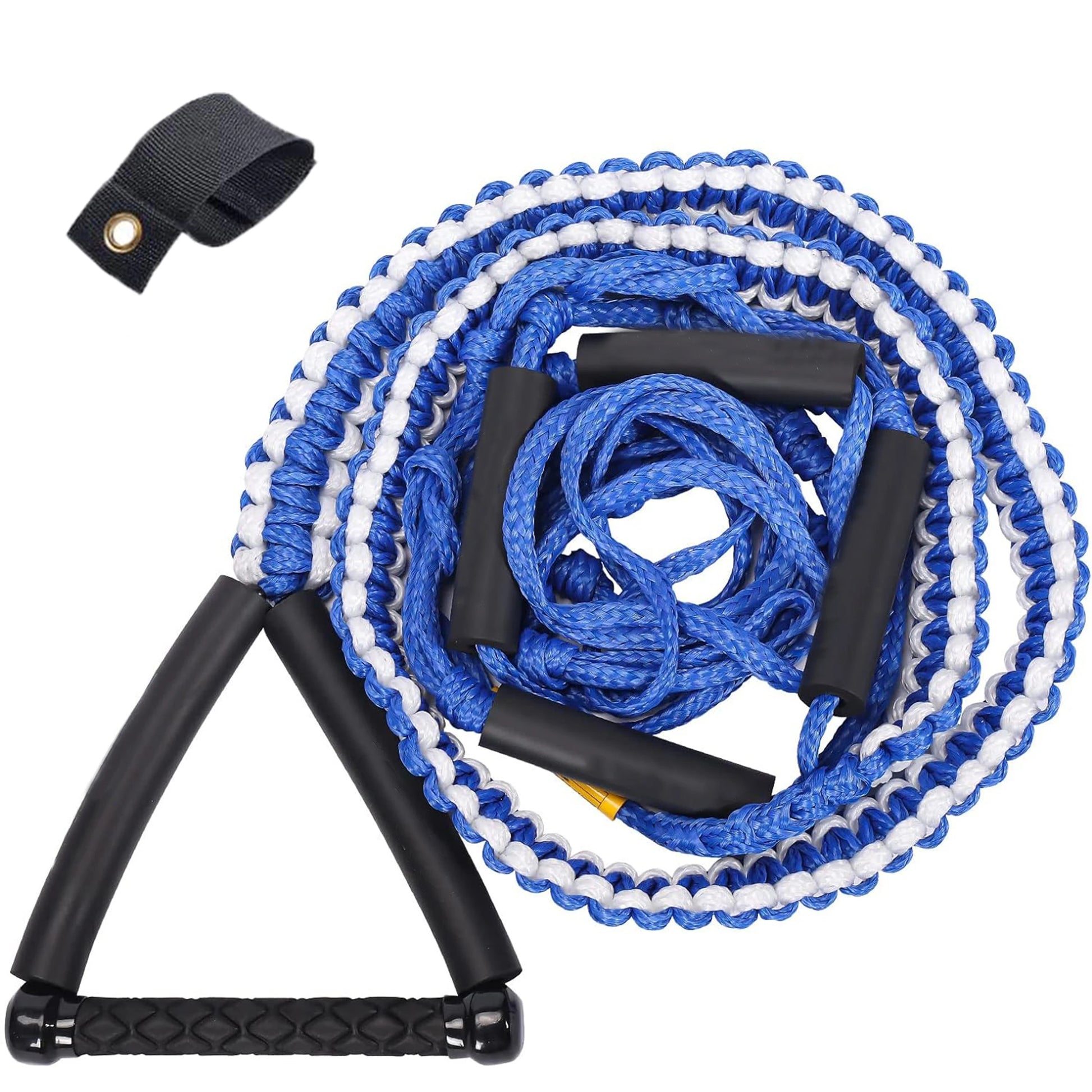 Polyethylene Hollow Braided Towline for Wakeboarding & Jet Skiing 2000lbs Capacity Unisex Floats Water Customized Color Size