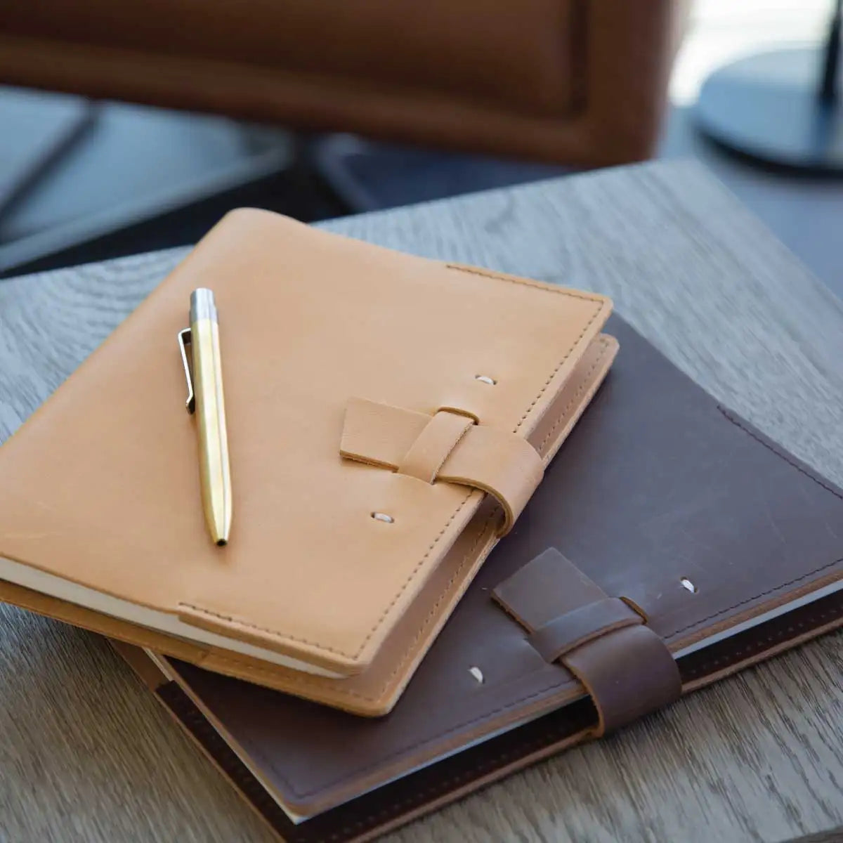 A5 Printed Logo Customized PU Leather Diary Monthly Planner Leather Manifestation Journal Printing Custom Notebook
