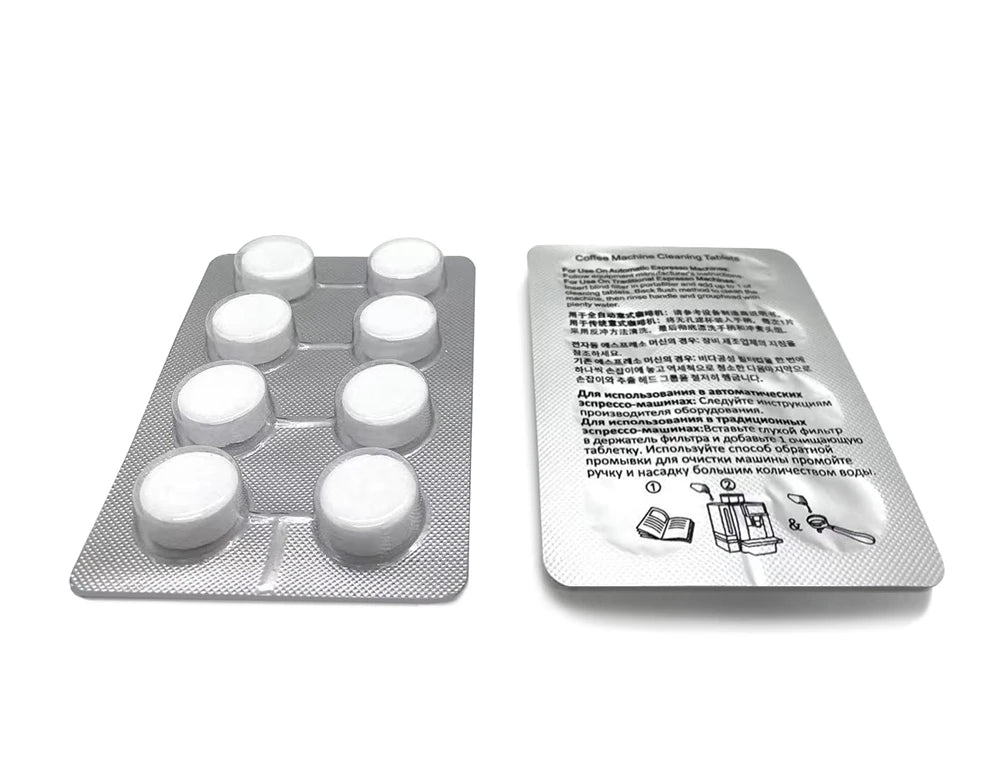 LUMENNATURALE Eco-Friendly Disposable Cleaning Tablets for Coffee Machine Espresso Machine Blister Pack 2.0g*16 Tablets