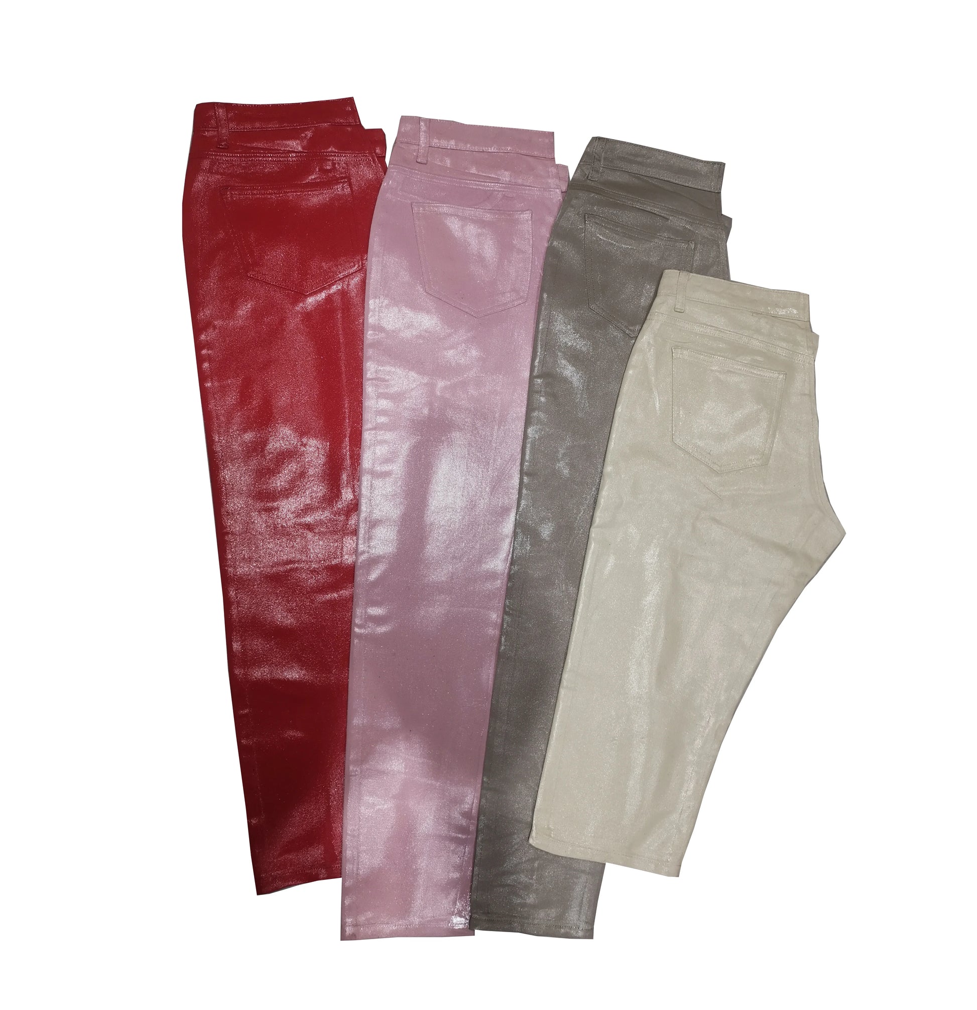 Customized Luxury Special Hand Wax Pants Mens Pants Wax Denim Jeans for Men
