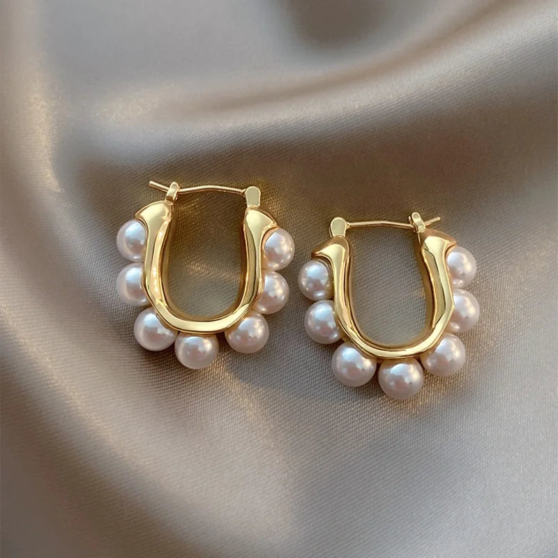 Fashion Pearl  Earrings Pearl for Women Wholesale N240360