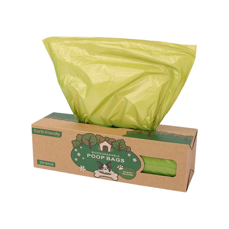 Eco-Friendly Dog Poop Bags Scented & Leak-Proof Pet Waste Bag Dispenser with Handles for Daily Dog Walking