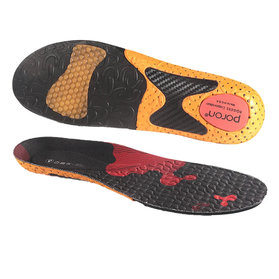 Sports Insole Enhance Grip Running Specific Shock Absorption Anti slip and Anti Roll Sports Insole EVA Imitation Carbon Plate