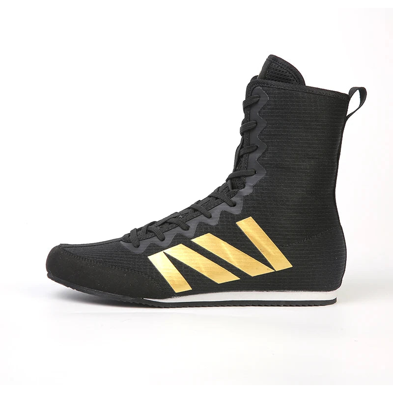 OEM Service Custom Logo Professional Light Weight Breathable Men and Women Wrestling Boxing Shoes