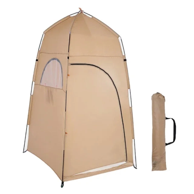 WOQI Portable Outdoor Family Tent Single ABS Shelter for Beach Camping for 2 Person Shower Changing Clothes Private Camping