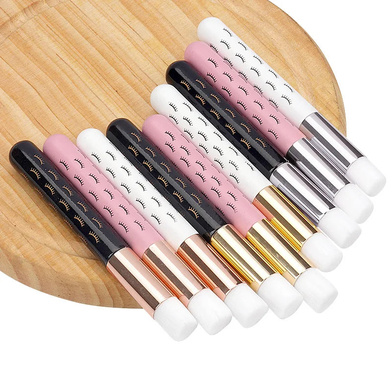 Wholesale Eyelash Brushes Blackhead Nose Washing Cleaning Mascara Brush Eyelash Extension Cleansing Make up Brushes