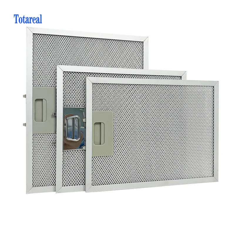 Hot Sale Panel Aluminium Mesh Washable Filter Range Hood Filter Cooking Hood Grease Filters