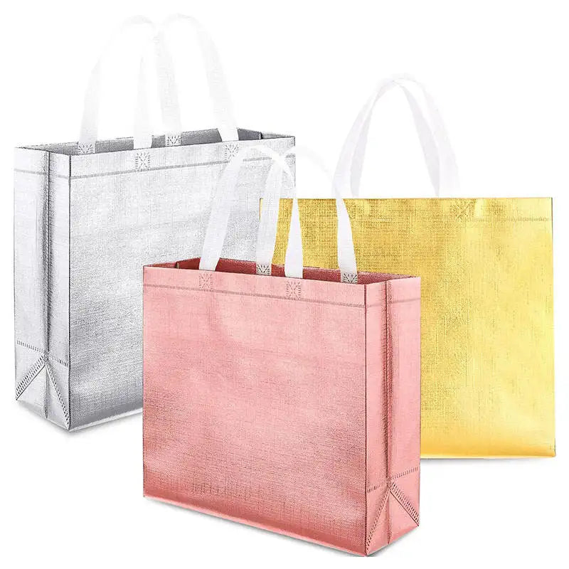 Personalized Non-Woven Grocery Shopping Bag Laminated Gift Bag