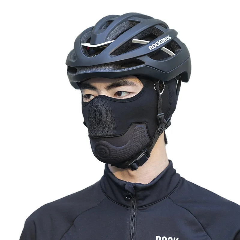 ROCKBROS Balaclava Windproof Full Neck Gaiter Fleece  Balaclava Ski Mask for Cycling Motorcycle Face Protection