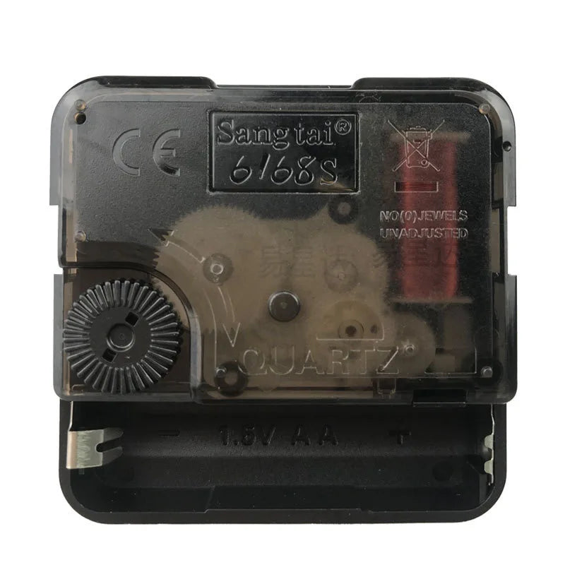 CE Sweep Quartz Zhangzhou Clock Parts Mechanism With Hands of Clock