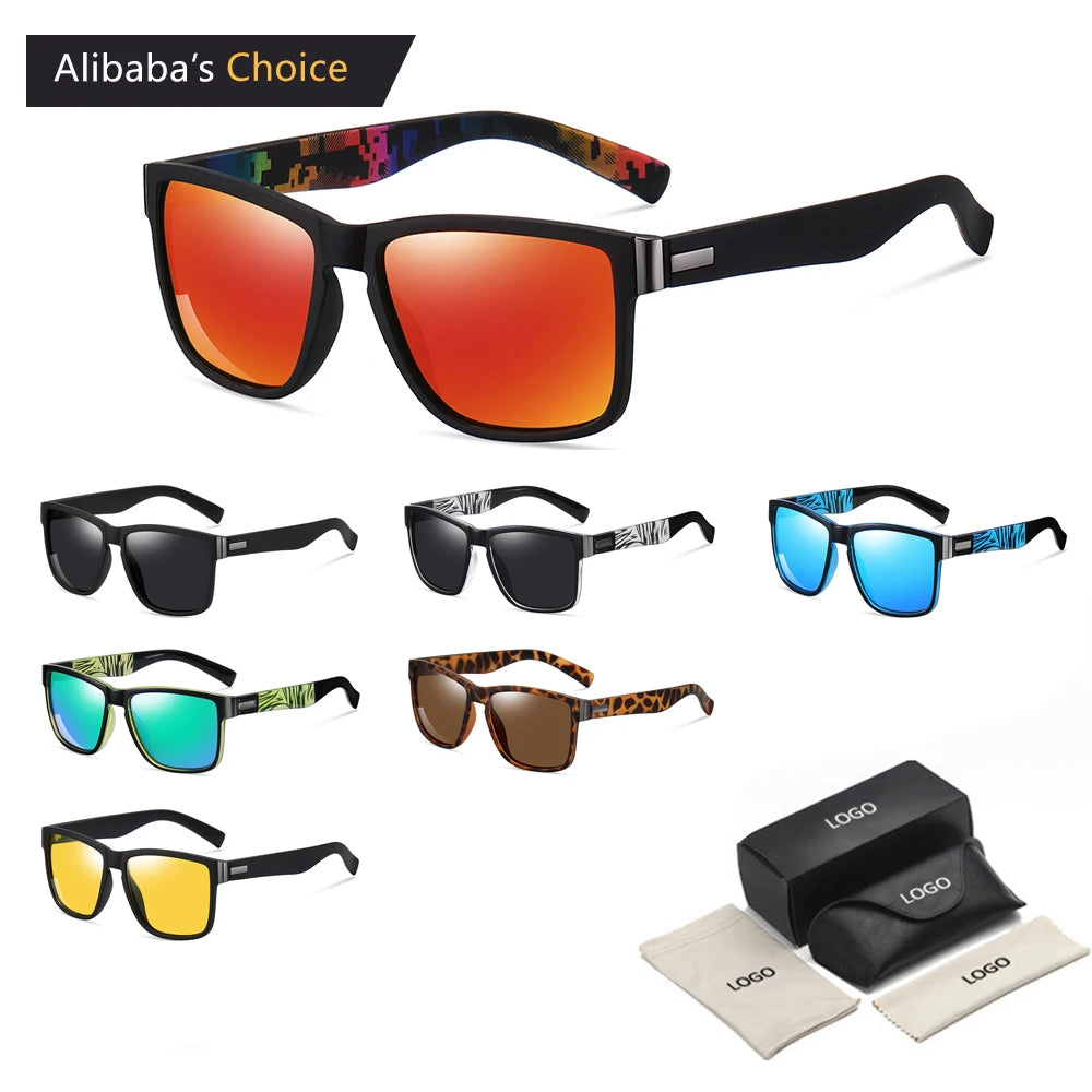 New Fashion Sports Sunglasses Outdoor Riding Sunglasses Trend Dazzling Fashion Frame Sunglasses for Women and Men