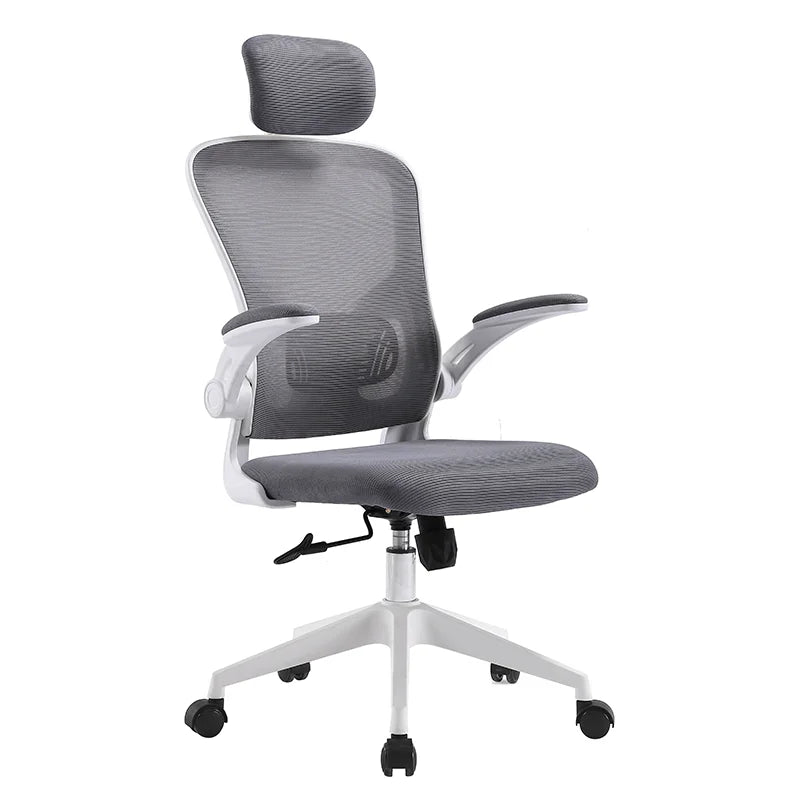 High Back Contemporary Computer Task Swivel Revolving Executive Ergonomic Adjustable Lift Fabric Office Chair