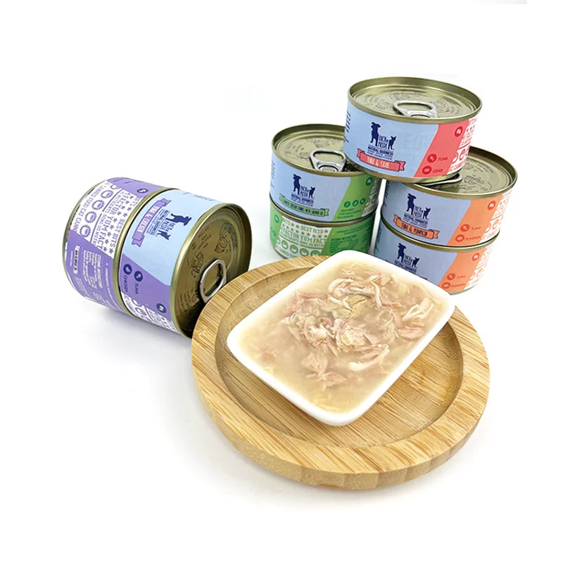 Nutritious Wet Cat Food Medley - Satisfy Your Kitty's Cravings with Every Bite  Pet Snack Catcat Wet Food