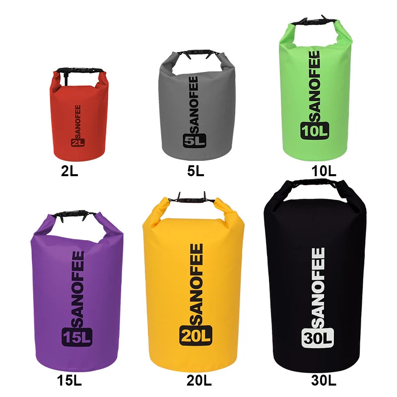 Hot Sales Pvc Waterproof Dry Bag Sack Ocean Pack for Canoe Floating Boating Kayaking Camping Water Bag