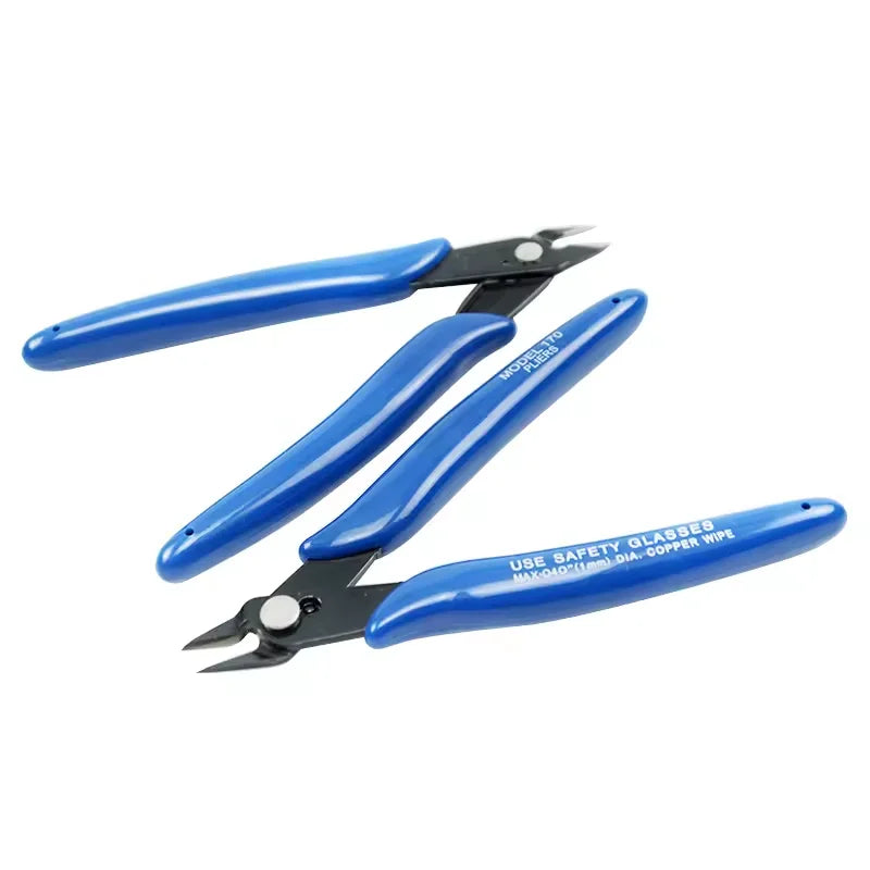 Anti-slip Rubber Mini Diagonal Wire Side Snips Cutter Plier Hand Tools