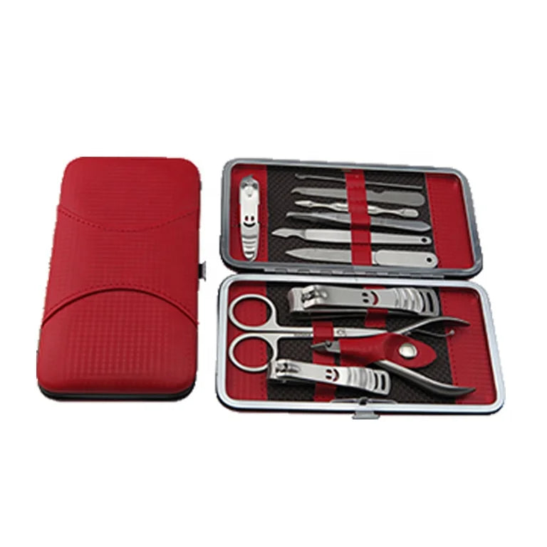 VW-MS-1017 Travel Smart Mini Professional Stainless Steel Luxurious Manicure & Pedicure Set Customizable Brand New & Sealed