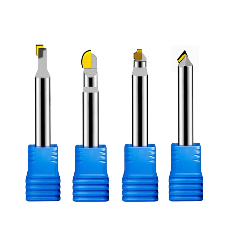 Single Crystal Diamond Cutter Mcd Tools Diamond Mcd Endmill for Acrylic Aluminum Polishing Milling Cutter MCD Polishing End M