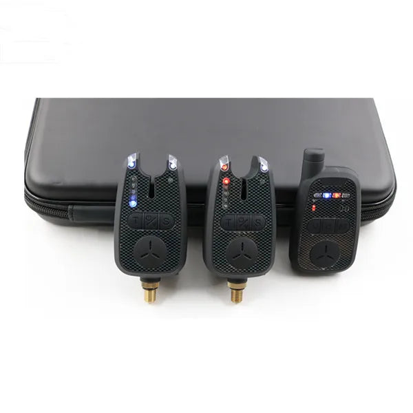 JZH-RF298 2+1 Waterproof Portable Night Light Luminous LEDs Outdoor Carp Fishing Indicator