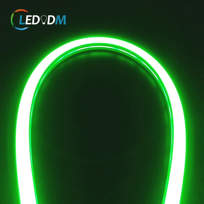 Waterproof IP67 Silicone Tube Light 16x16mm DC 12V 24V SMD 2835 120LEDs/m 3838 RGB Neon Pipe Light  Led Strip Light Neon Flex
