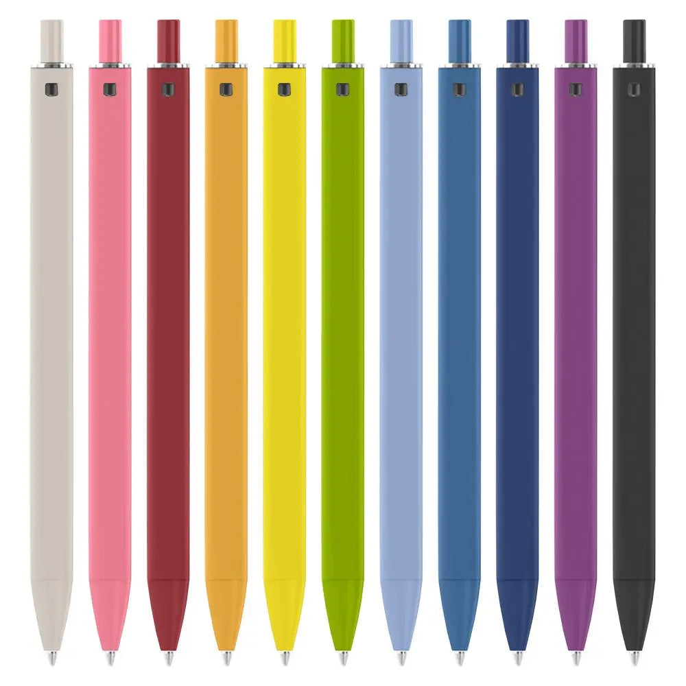 New Arrival Unique Hexagonal Shape Design Customized Logo Promotional Gifts PP138  Rubberized Soft-touch Barrel Good Ball Pen