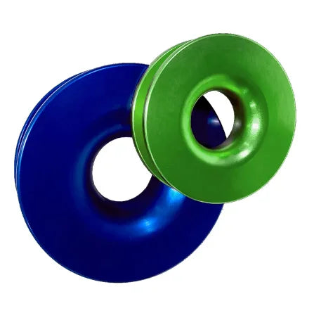 Dongguan Manufacturer Aluminum Ring CNC Service Customization Glide Ferrule Low Friction Ring 38*28mm for Sailingboat