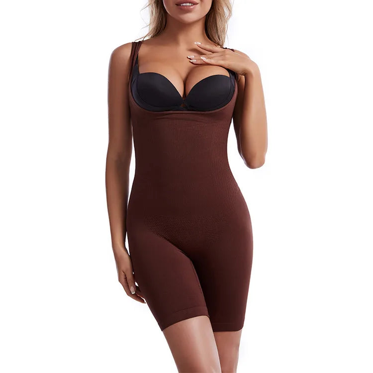 Bodysuit Shapewear Full Body Shaper Seamless Corset Waist Trainer Women Slimming Sheath Abdomen Shapers Tummy Slim Gather Che