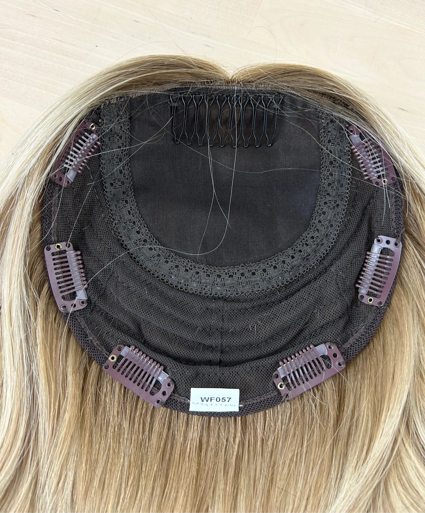 100% Premium European Hair Medium Brown Wavy Silk Top With Realistic Scalp Hand-tied Topper 6*7 7*9 Silk Base Toupee for Wome
