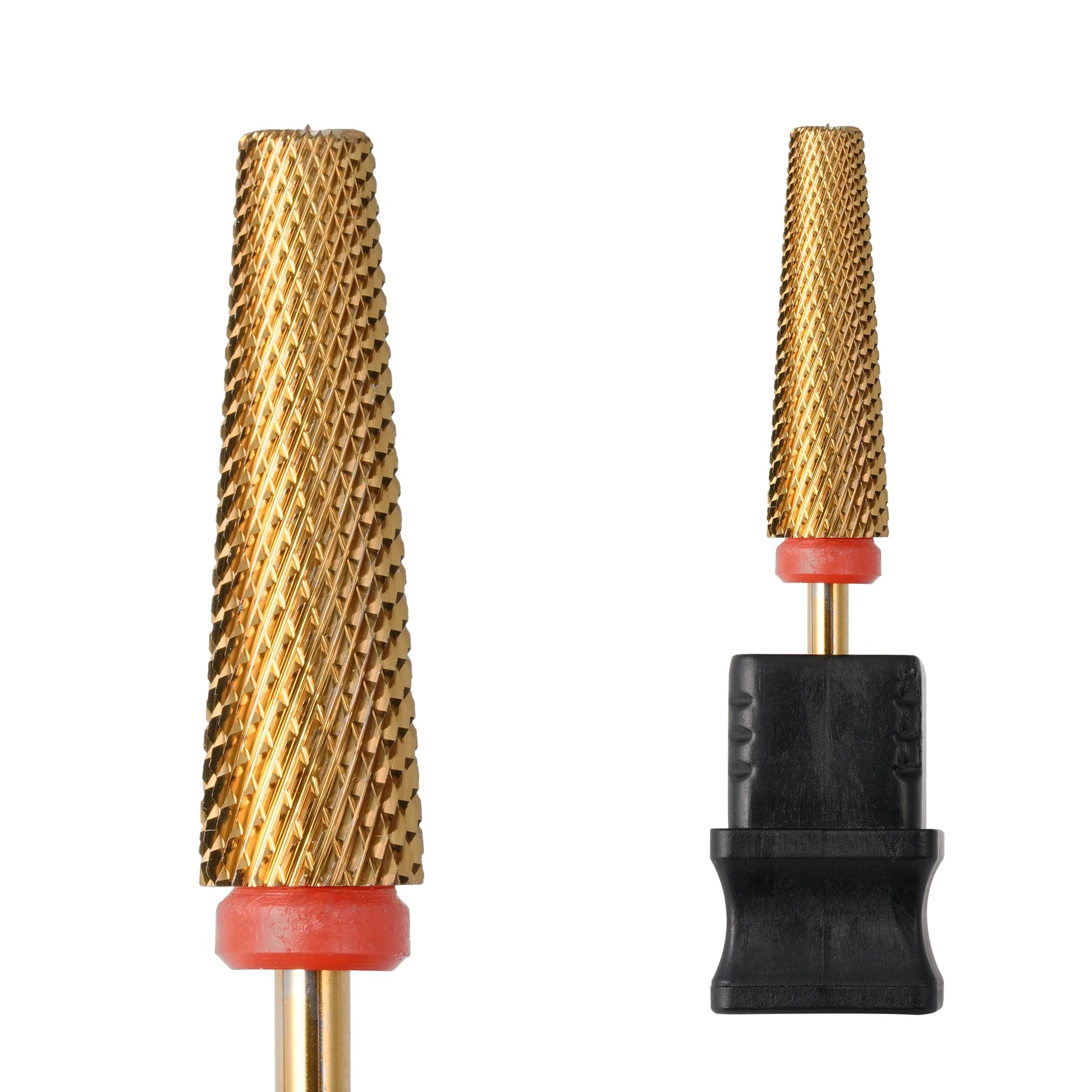 3/32''  Tungsten Carbide Nail Drill Bits for Cuticle Remover Xc Super Long 5 in 1 Cross Cut Bit Manicure Nail Drill Bits