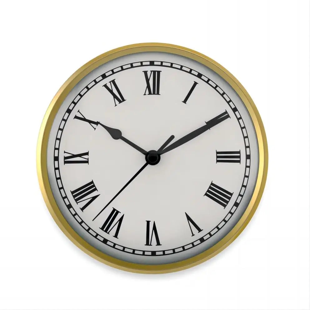 Wholesale Modern Arabic Roman Numeral Plastic Dial Quartz Clock Insert Fit-Up for Christmas