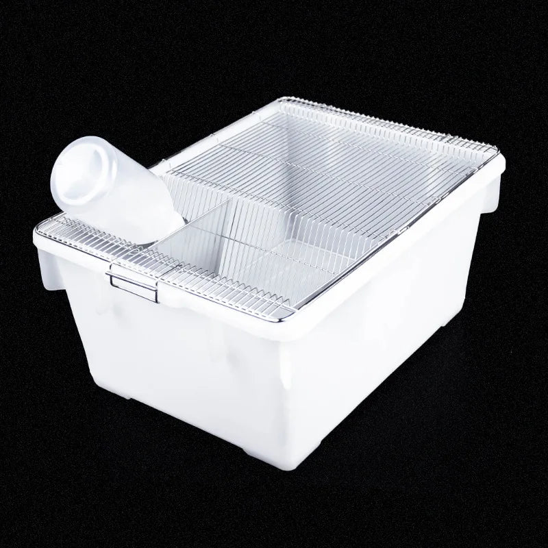 SS4 Autoclavable Lab Rat Cage PP Stackable Breeding Unit With 500ml Water Bottle for Rodent Mouse Experiment Wholesale
