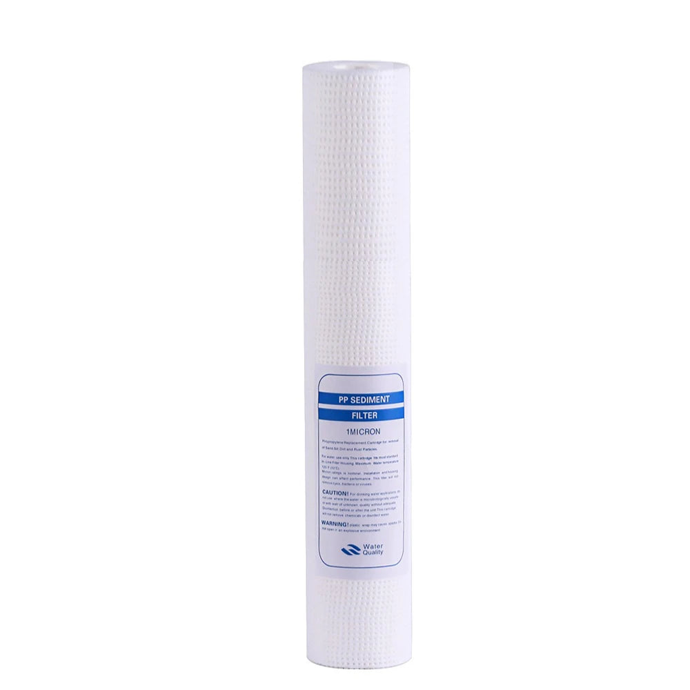 20inch PP Filter 20X2.5 1 Micron PP Sediment Water Filter Universal 20inch Multi-layered Polypropylene PPF Filter 20 Cartridg